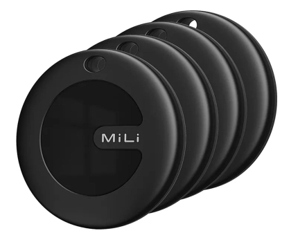 Akcesoria GSM i GPS MiLi MiTag czarny dla Android i iPhone 4szt